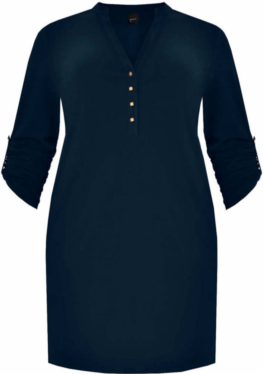 Yoek tuniek donkerblauw