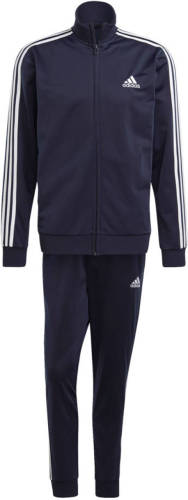 adidas Performance trainingspak donkerblauw/wit
