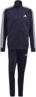 adidas Performance trainingspak donkerblauw/wit