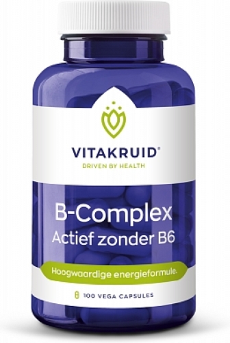 Vitakruid B-complex Actief Zonder B6