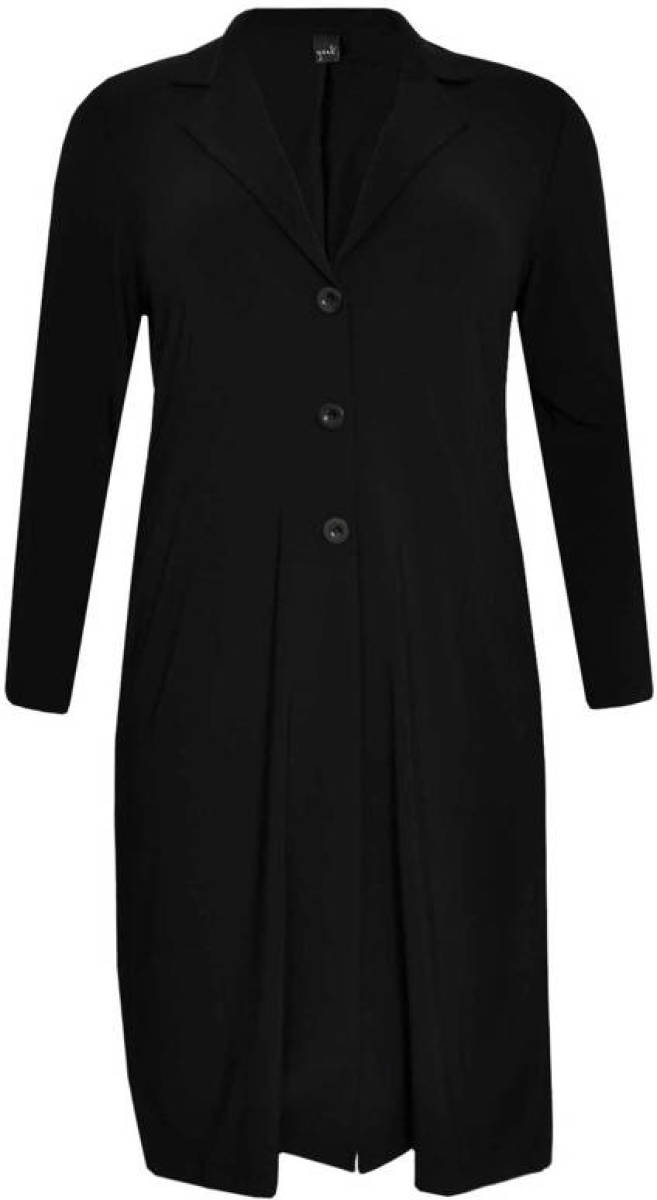 Yoek blazer zwart