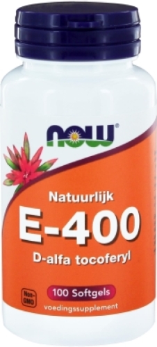 Now Vitamine Natuurlijk E-400 D-Alpha Tocoferyl
