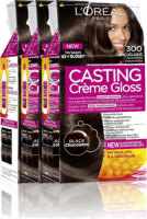 Loreal Paris Casting Creme Gloss 300 Donker Bruin Voordeelverpakking
