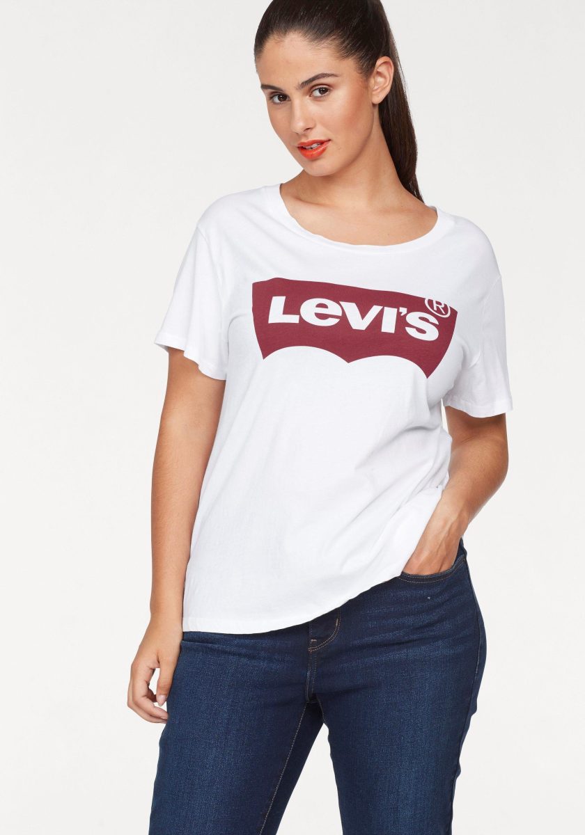Levi's Plus Levi's® Plus T-shirt Perfect Tee met batwing-logo