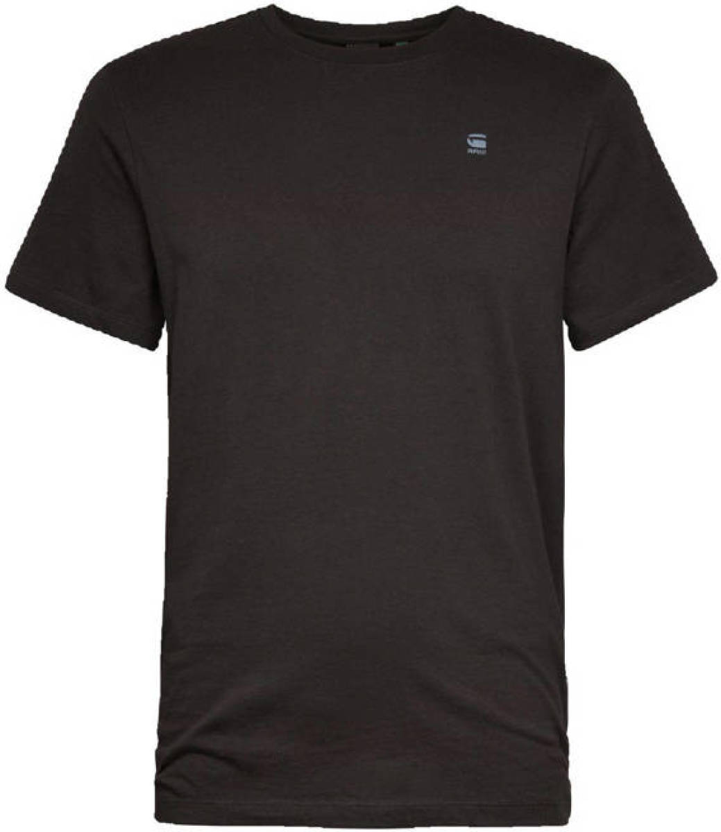 G-star Raw T-shirt van biologisch katoen zwart