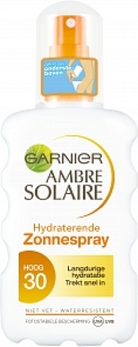 Garnier Ambre Solaire Zonnebrand Melk Spray Factorspf30
