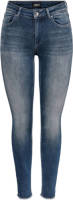 Only high waist skinny jeans blauw