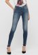 Only high waist skinny jeans blauw