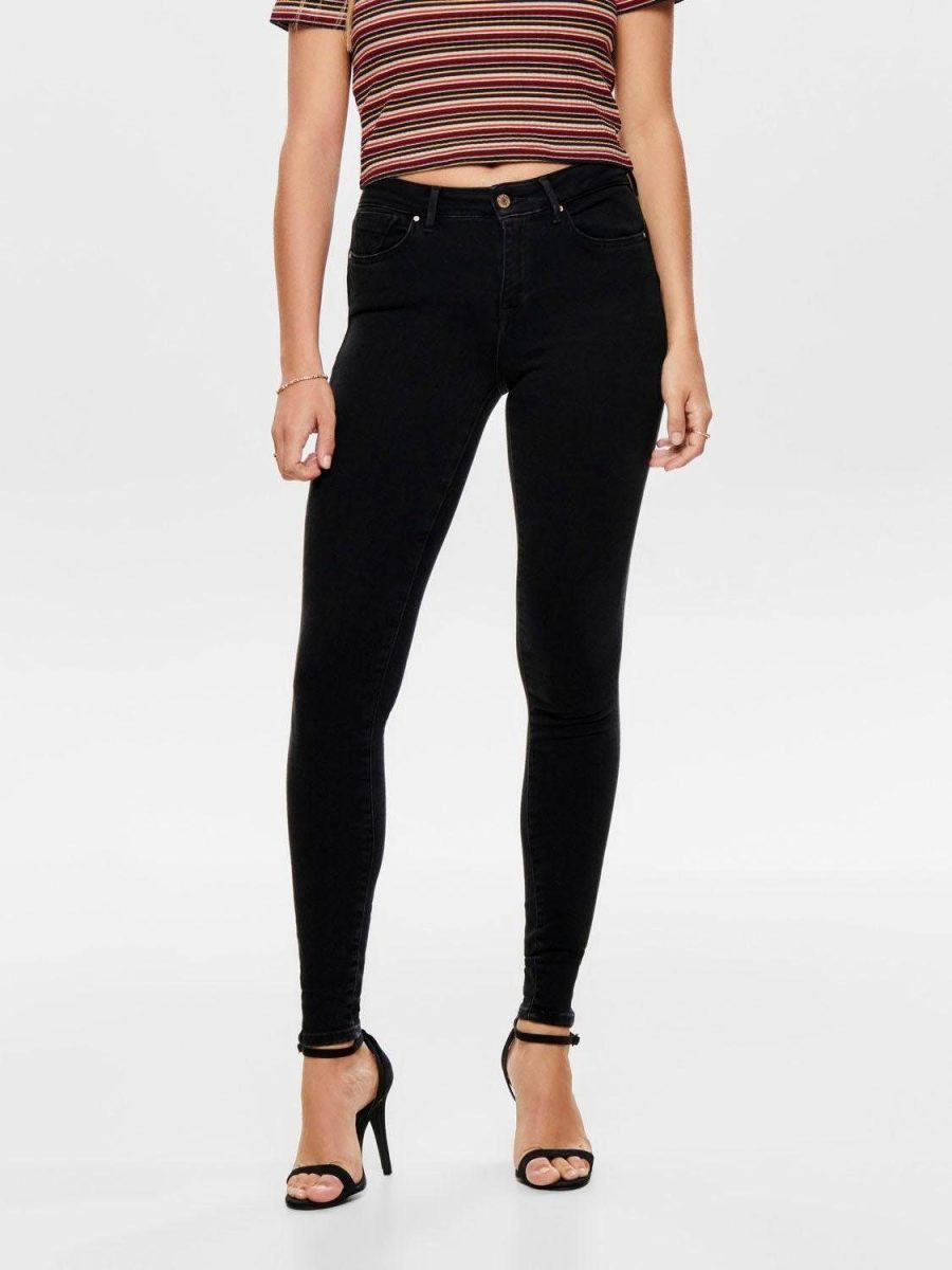 Only skinny jeans zwart