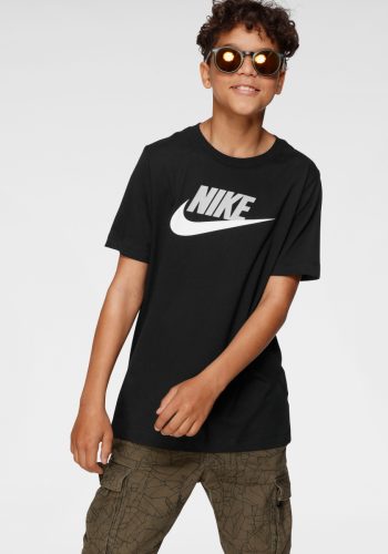 Nike T-shirt zwart/wit