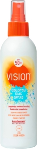 Vision Langdurige zonbescherming Kids Spray Factorspf50