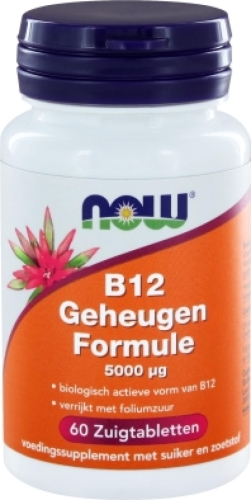 Now Vitamine B12 Geheugen Formule 5000ug
