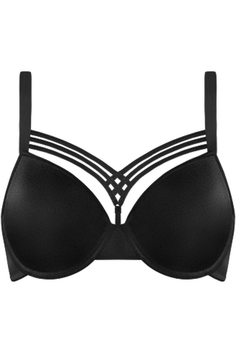 marlies|dekkers dame de paris plunge bh | wired padded black - 80E