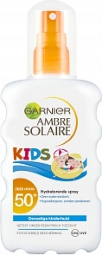 Garnier Ambre Solaire Zonnebrand Kids Spray Factorspf50