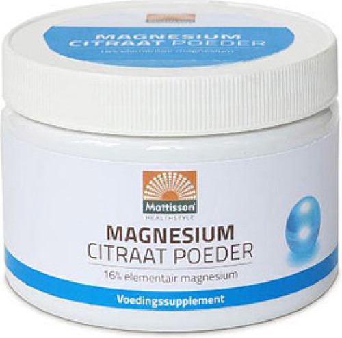 Mattisson Magnesium Citraat Poeder 16
