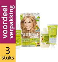 Garnier Nutrisse Permanente Kleuring 080 Licht Natuurlijk Blond Voordeelverpakking