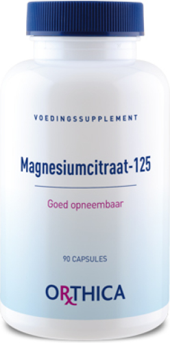 Orthica Magnesiumcitraat 125