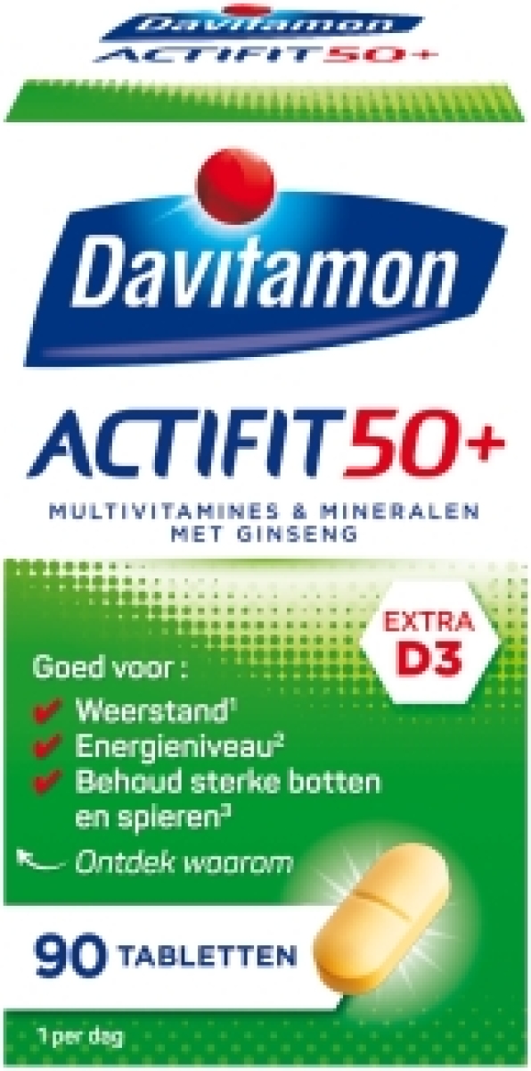 Davitamon Actifit 50 Plus Multivitamine