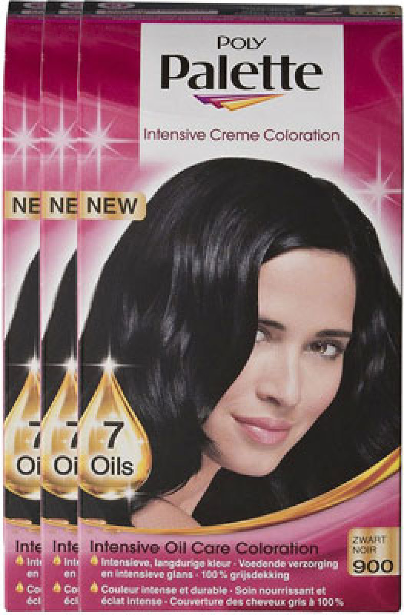 Schwarzkopf Poly Palette C 900 Zwart Voordeelverpakking