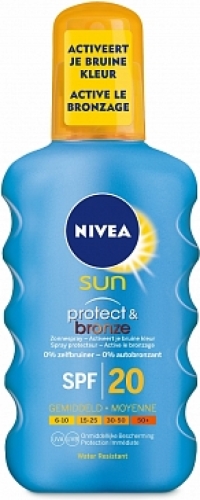 Nivea Sun Protect En Bronze Zonnespray Factorspf20