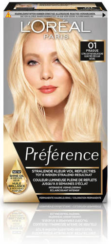 Loreal Paris Preference Infinia 01 Natuurlijk Blond
