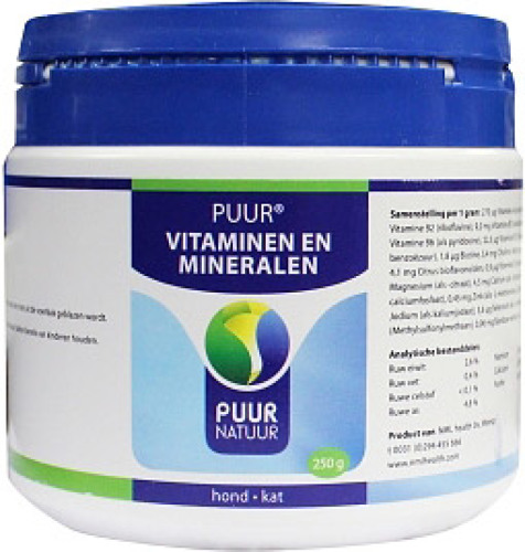 Puur Vitamine Mineralen H/k