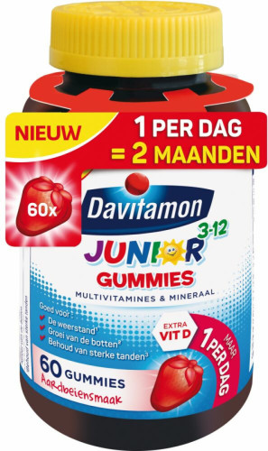 Davitamon Junior Multivitamine 3 Gummies