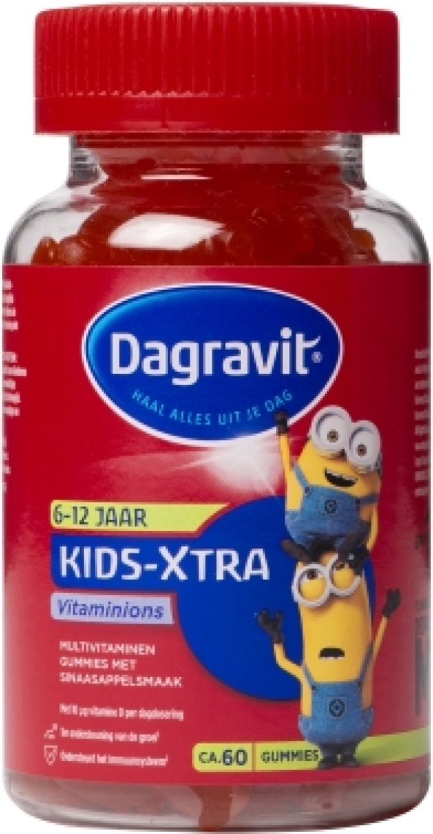 Dagravit Kids Xtra Vitaminions Gummies 6-12 Jaar