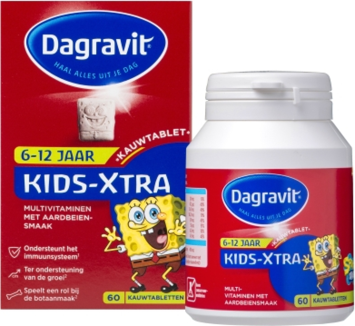 Dagravit Kids-Xtra 6-12 Kauwtabletten