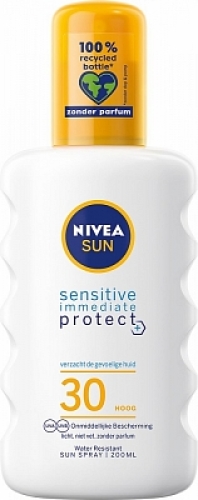 Nivea Sun Sensitive Soothing Zonnespray Factorspf30