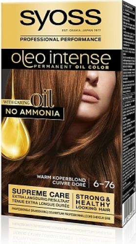 Syoss Oleo Intense 6-76 Warm Koperblond
