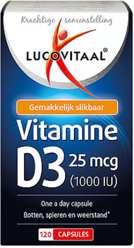 Lucovitaal Vitamine D3 25mcg Bestekoop