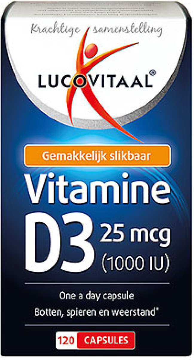 Lucovitaal Vitamine D3 25mcg Bestekoop