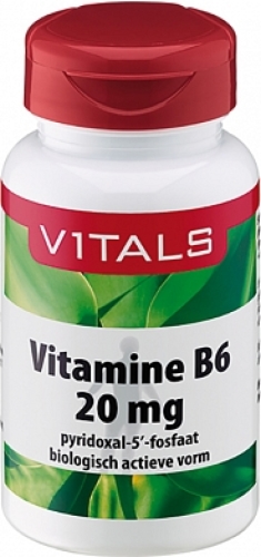 Vitals Vitamine B6 Pyridoxal 5-Fosfaat 20mg