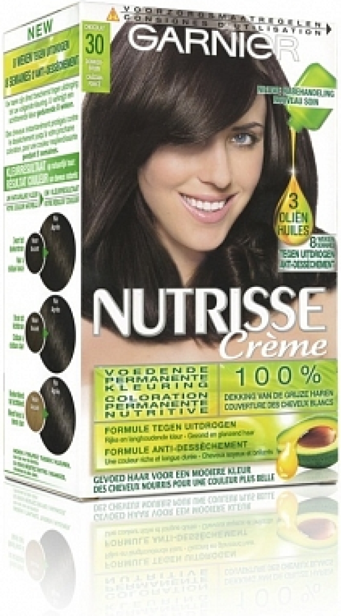 Garnier Nutrisse Permanente Kleuring 030 Donkerbruin