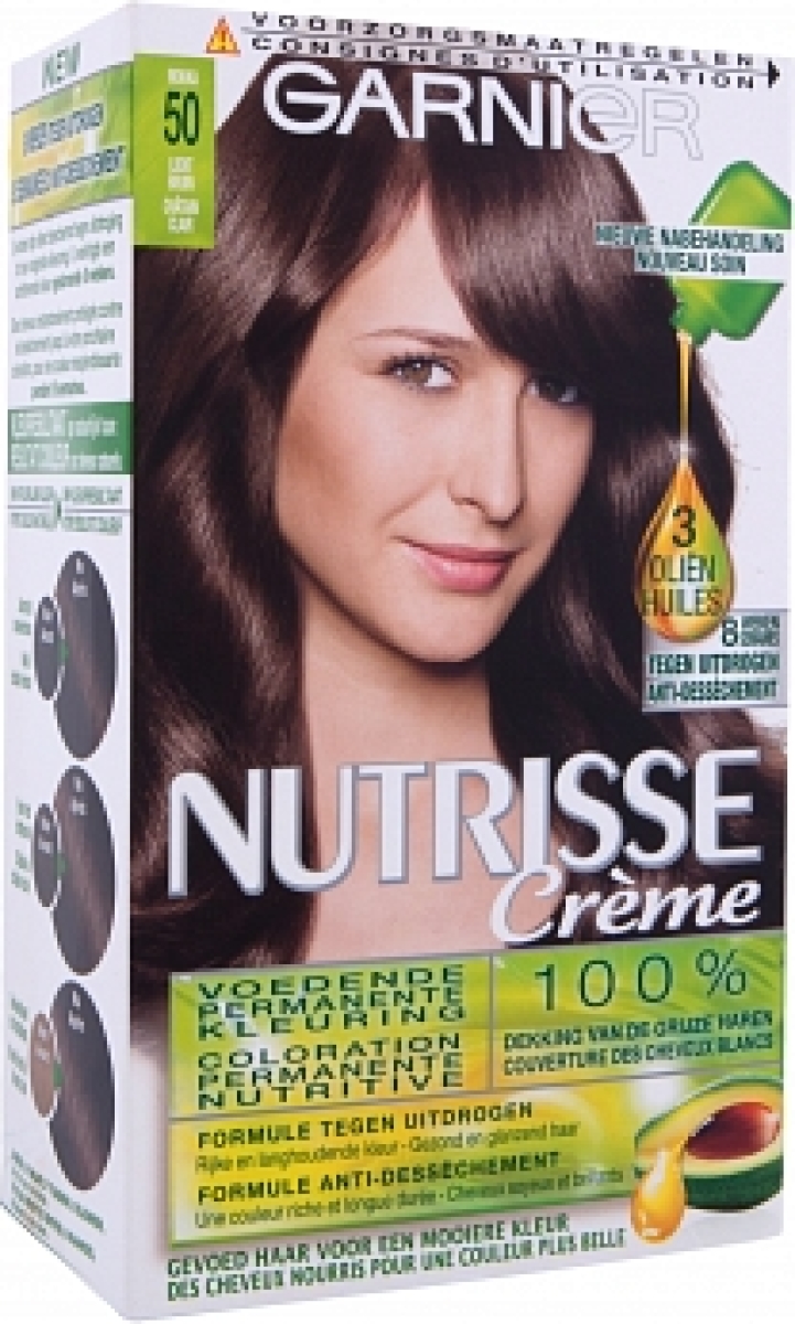Garnier Nutrisse Permanente Kleuring 050 Lichtbruin