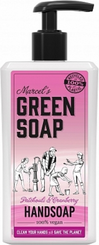 Marcel Green Soap Handzeep Patchouli Cranberry Pomp