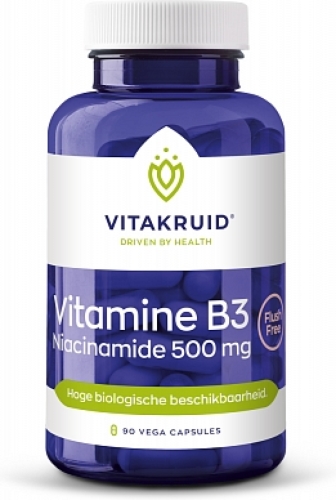Vitakruid Vitamine B3 Niacinamide 500mg