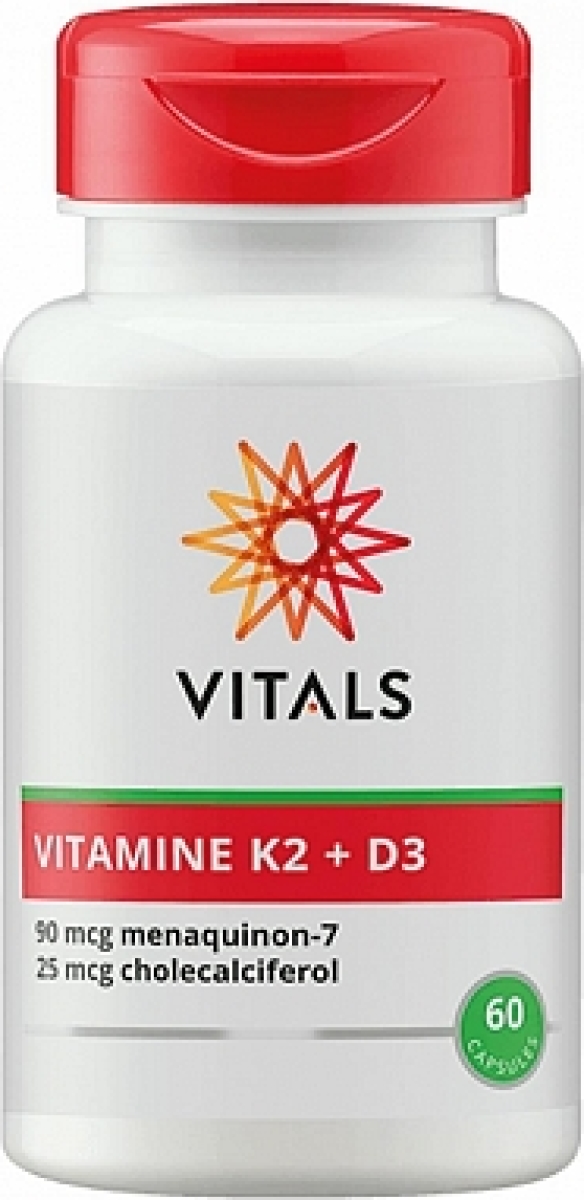 Vitals Vit K2 90 Mcg Met Vit D3 25 Mcg