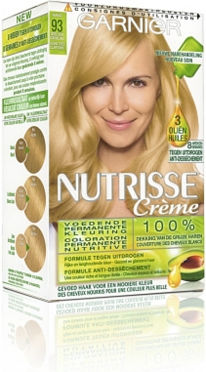 Garnier Nutrisse Permanente Kleuring 093 Zeer Licht Goudblond