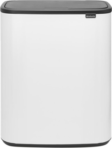 Brabantia Bo Touch Bin 2 x 30 Liter Wit