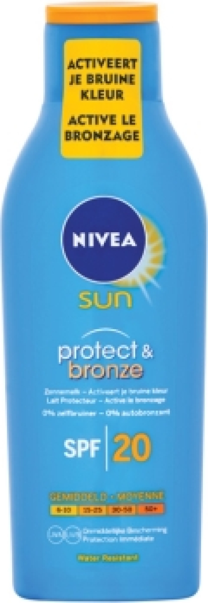 Nivea Sun Protect And Bronze Lotion Factorspf20