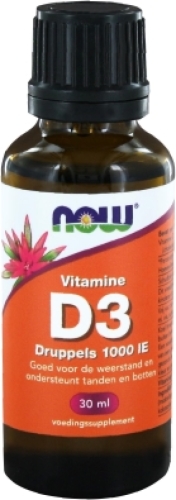 Now Vitamine D3 Druppels 1000ie