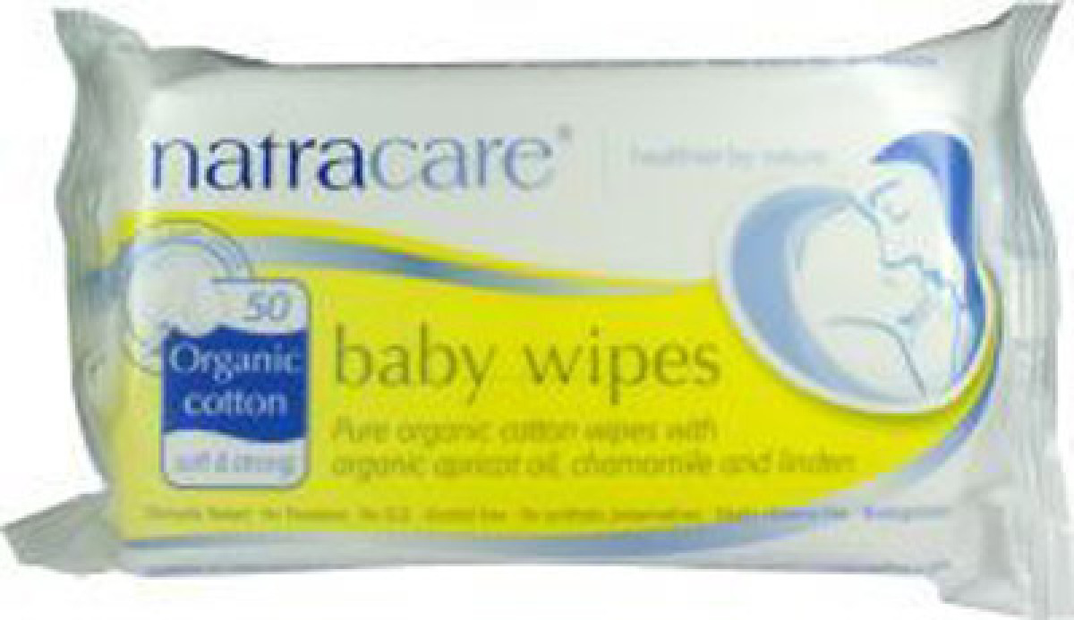 Natracare Natracara Billendoekjes Babydoekjes - 50 Stuks