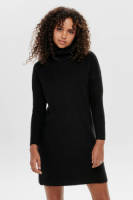 Only Lange Gebreide Jurk Dames Zwart