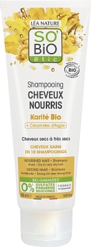 SOBiO etic Haircare Shampoo shea argan ceramids