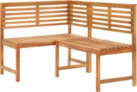 VidaXL Tuinhoekbank 140 cm massief acaciahout