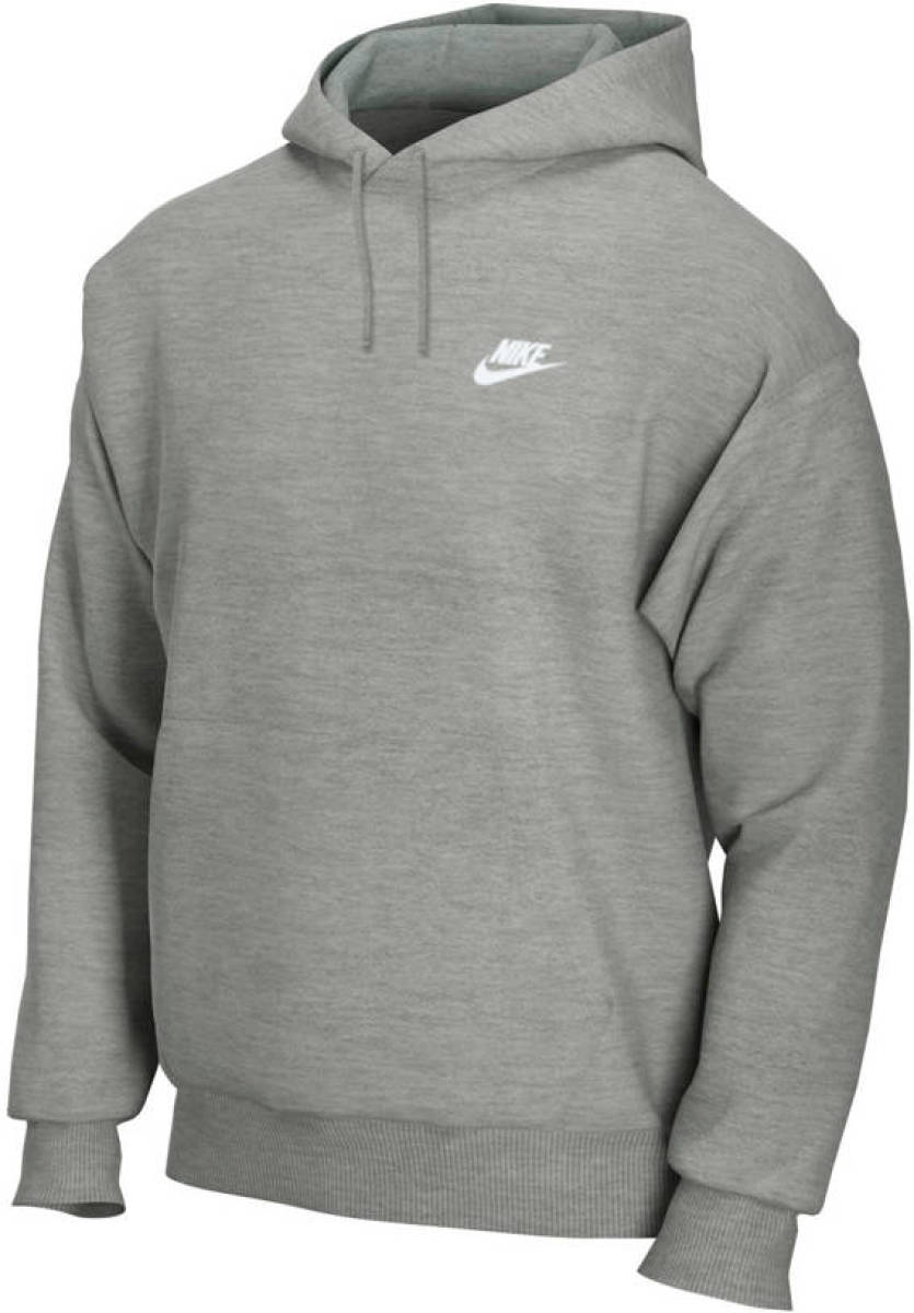 Nike hoodie grijs melange