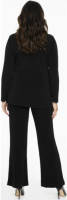 Yoek blazer zwart