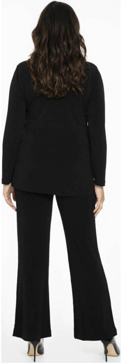 Yoek blazer zwart